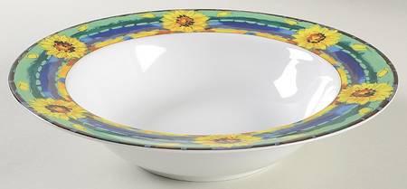 Sunshine Parade 10" Round Vegetable Bowl