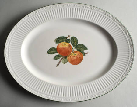 Summer Poetry 15" Oval Serving Platter
