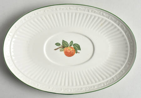 Summer Poetry Underplate for Gravy Boat