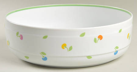Summer Scene 9" Round Vegetable Bowl
