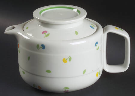 Summer Scene Teapot & Lid