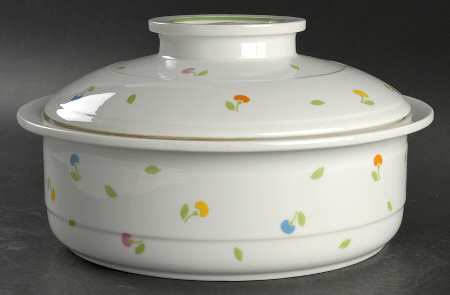 Summer Scene 2.5 Qt Round Covered Casserole