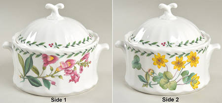 Summer Symphony Sugar Bowl & Lid