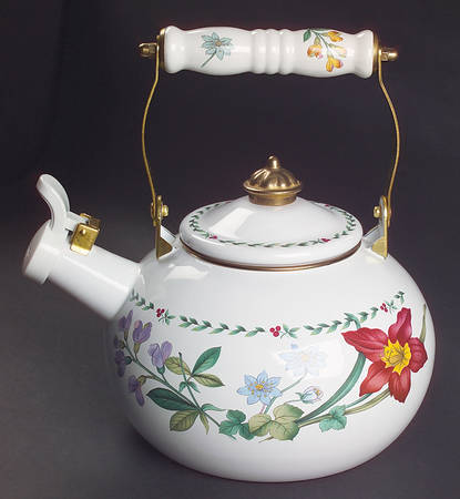 Summer Symphony Metal Kettle & Lid