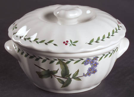 Summer Symphony Individual Casserole & Lid
