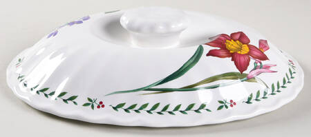 Summer Symphony Lid for 1.5 Quart Oval Covered Casserole