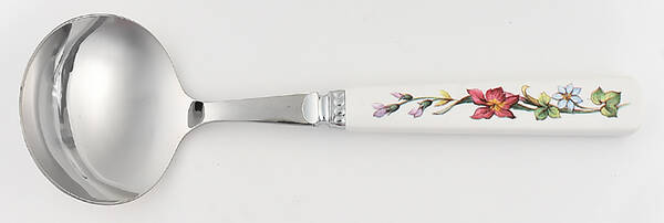Summer Symphony Gravy Ladle with Stainless Bowl