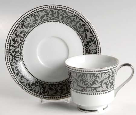 Sutton Footed Cup & Saucer Set