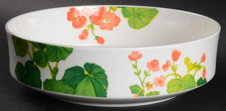 Sunny Window 9" Round Vegetable Bowl