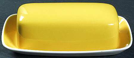 Sun Yellow 1/4 Lb Covered Butter