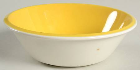 Sun Yellow Coupe Cereal Bowl