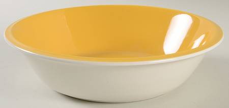 Sun Yellow 9" Round Vegetable Bowl