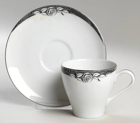 Suzanne Flat Cup & Saucer Set