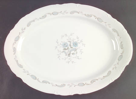 Sweet Briar 16" Oval Serving Platter
