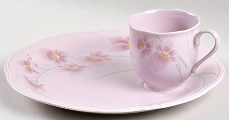 Sweet Leilani Snack Plate & Cup Set