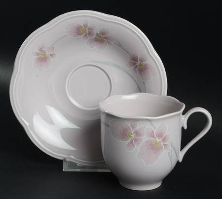 Sweet Leilani Flat Cup & Saucer Set