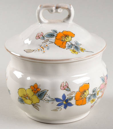 Swiss Meadow Sugar Bowl & Lid