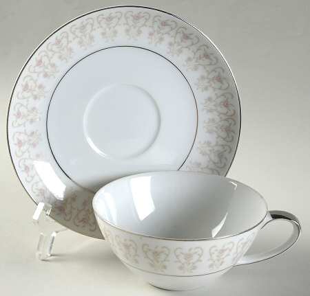 Sweet Sue Flat Cup & Saucer Set