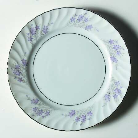 Sweet Violet Bread & Butter Plate