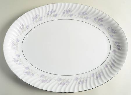 Sweet Violet 16" Oval Serving Platter