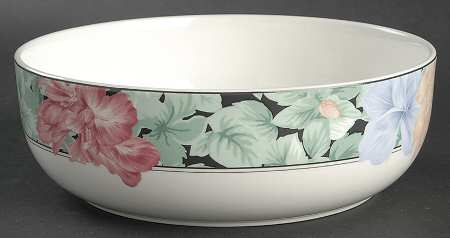 Tapestry Garden 8" Round Vegetable Bowl