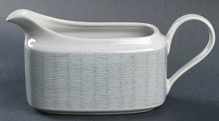Tatami Gray Gravy Boat