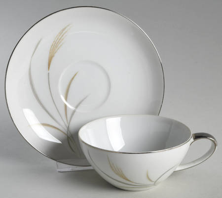 Tahiti Flat Cup & Saucer Set