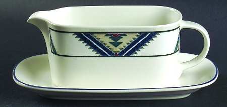 Tahoe Gravy Boat & Underplate (Relish/Butter)