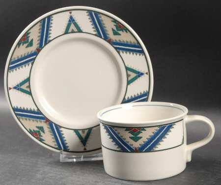 Tahoe Flat Cup & Saucer Set