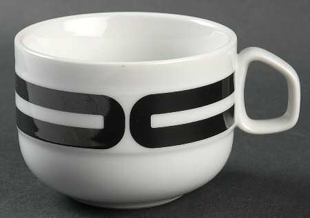 Tangent Black Flat Cup