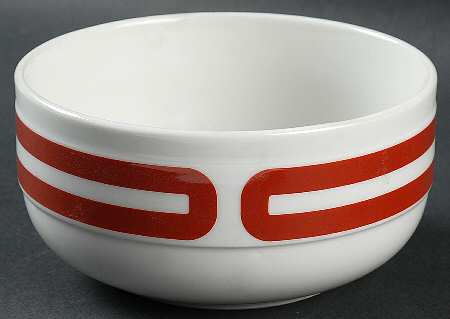 Tangent Terra Cotta Coupe Cereal Bowl