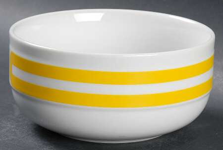 Tangent Yellow Coupe Cereal Bowl