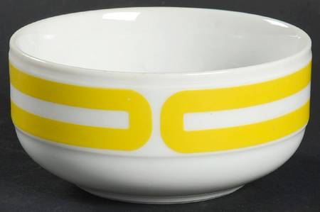 Tangent Yellow Fruit/Dessert (Sauce) Bowl