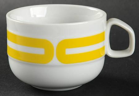 Tangent Yellow Flat Cup