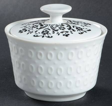 Tapestry Sugar Bowl & Lid