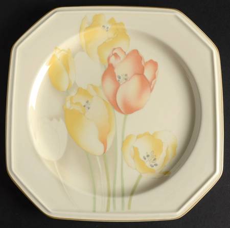 Tall Tulips Salad Plate