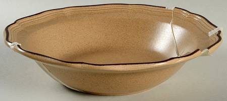 Teak 9" Round Vegetable Bowl
