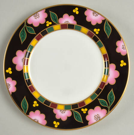 Tea Ceremony Onyx Bread & Butter Plate by Mikasa