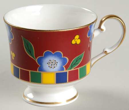Tea Ceremony Persian Red Footed Cup