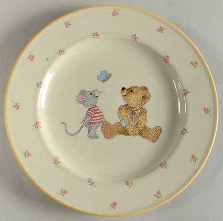 Teddy Salad Plate