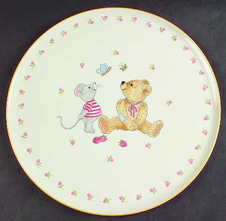 Teddy Cake Plate