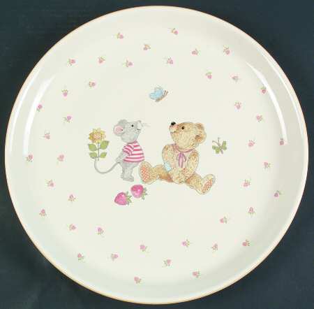 Teddy Party/Serving/Chip & Dip Plate