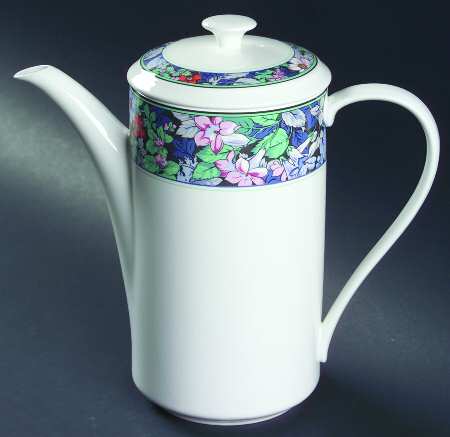 Terrace Garden Coffee Pot & Lid
