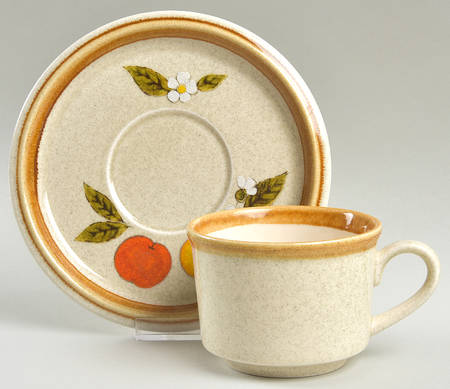 Tempting Flat Cup & Saucer Set