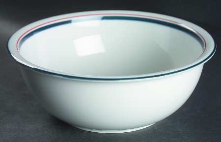 Tempo Blue 8" Round Vegetable Bowl