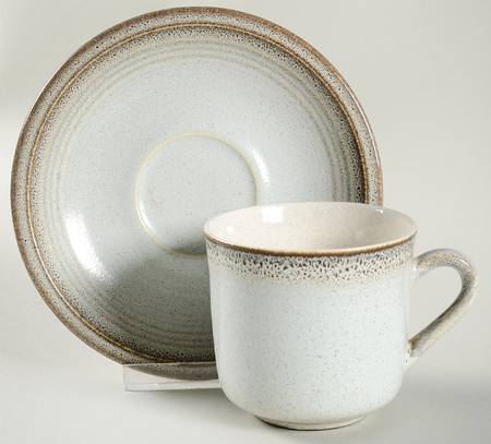 Tempera Flat Cup & Saucer Set