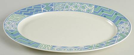 Tempo 15" Oval Serving Platter