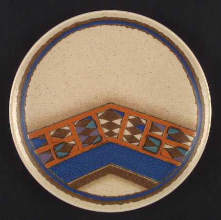 Tepee Dinner Plate