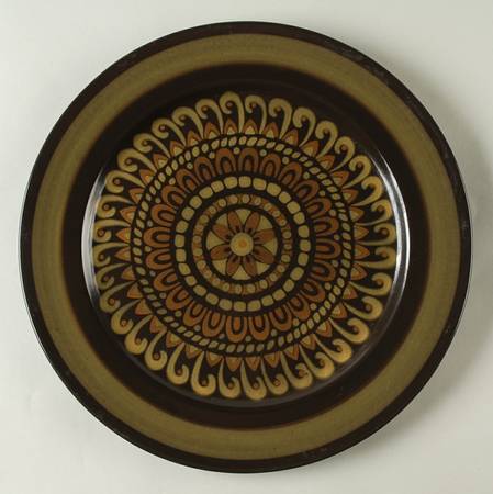 Terrazo Green 12" Chop Plate (Round Platter)
