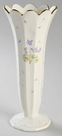 Tender Violets Bud Vase